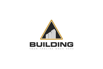 Fototapeta premium building logo and building icon Vector design Template. Vector Illustrator Eps.10