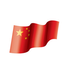China flag, vector illustration