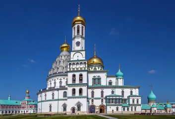 Fototapeta na wymiar New Jerusalem Monastery, Russia