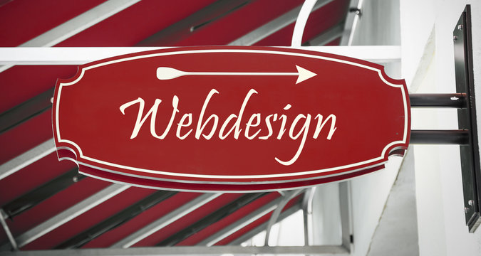 Schild 312 - Webdesign