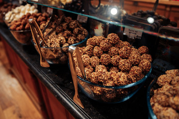 Belgium traditional chocolate brussels shop bakery candy