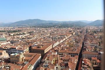 Obraz premium Florence Ariel View