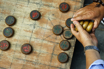 playing Chinese chess