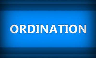 Ordination