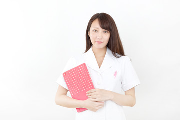 白衣・女性