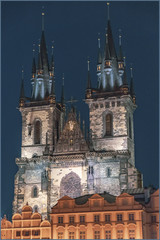 Fototapeta premium Cathedral in the Old Town Square in Prague