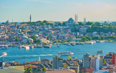 Fototapeta premium Panoramic view of Istanbul