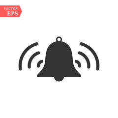 Ringing bell icon.bell Icon Vector. Art. eps. Image. logo.bell Icon Sign.