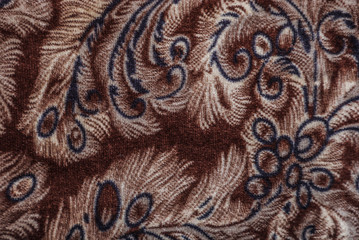 Drawing on the fabric. Texture 1