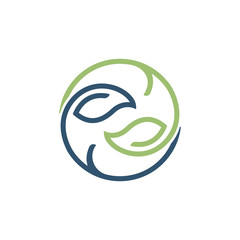 Obraz premium Balance of Nature Circle Cycle Recycling Ecology