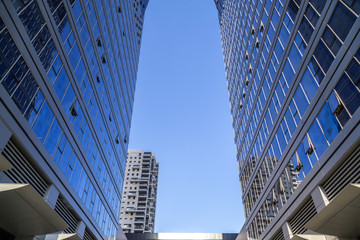 Fototapeta na wymiar Modern architecture in Tel Aviv, Israel