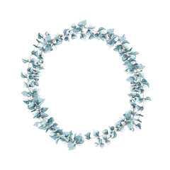 Watercolor garnet illustration