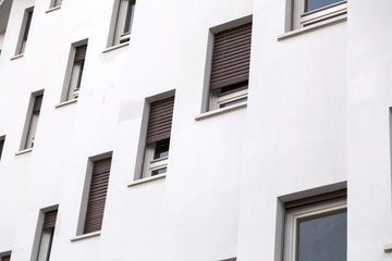 Fototapeta na wymiar Building facade detail pattern