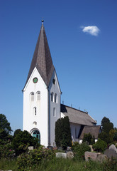 Fototapeta na wymiar St. Clemens auf Amrum