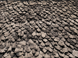 Texture of a shingle Roof