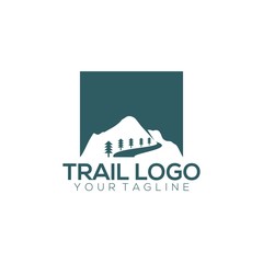 Fototapeta na wymiar Trail logo