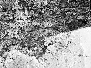 closeup crack concrete texture