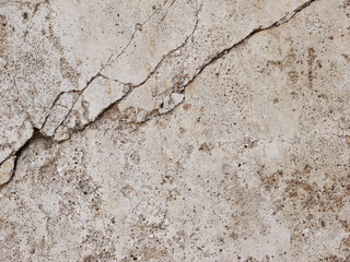Grunge concrete cement wall with crack in industrial building, great for your design and texture background