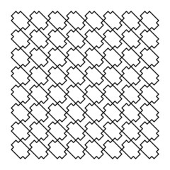 Geometrico texture astratto sfondo linea arte forma puzzle design vettoriale