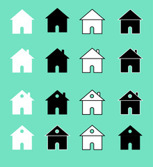 Set of House Icons