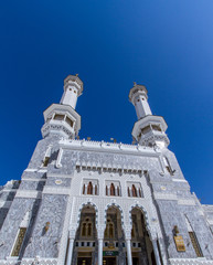 holly mosque minarets in Mecca