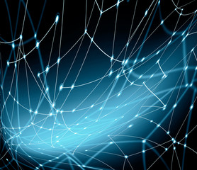 Technological background, Internet concept of global business. Internet connection, abstract of science and technology graphic design