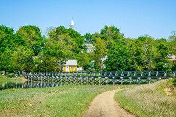 Cape Cod Wooden Bridge 