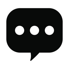 Chat icon, sms icon, comment icon
