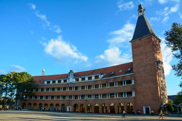 Part of Lycee Yersin School in Dalat, Vietnam