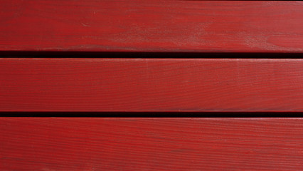 Texture of the red boards.