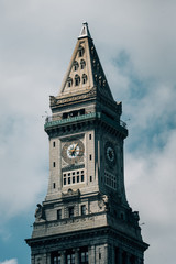 The Custom House Tower in Boston, Massachusetts