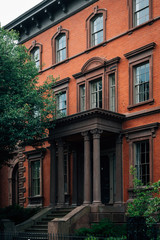 Fototapeta na wymiar The Essex Institute, in Salem, Massachusetts