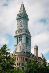 The Custom House Tower in Boston, Massachusetts