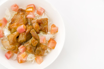 チキン唐揚げ丼