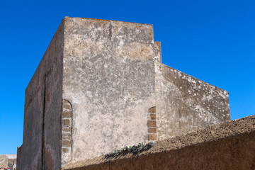 Fototapeta na wymiar Building and a fortification, El Jadida, Morocco
