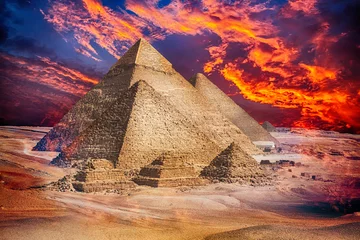 Foto op Plexiglas Egypte Caïro - Gizeh © merydolla