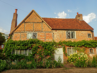 Milton's Cottage in Chalfont St. Giles, Buckinghamshire, UK. The former home of English poet John Milton (1608 to 1674) author of Paradise Lost.