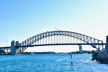 Fototapeta na wymiar Beautiful View of Sydney Harbour Bridge