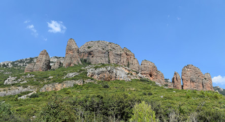 Pyrénées espagnoles - Mallos de Riglos