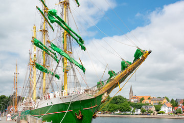 Die Alexander von Humboldt im Eckernförder Hafen