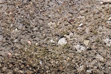 Uneven concrete texture photo for background.