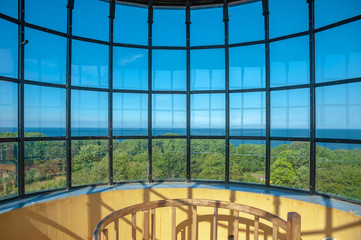 View from the Schinkelturm tower at Cape Arkona