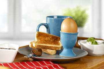 breakfast and white window space 