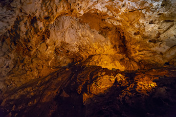 Vrelo Cave in the Matka Canyon of Macedonia in Summer