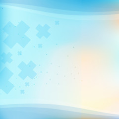 The Blue abstract background health medical square