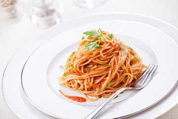 Pasta With Tomato Sauce