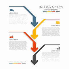 Infographic design template with place for your data. Vector illustration.