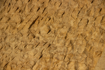 Stone background light yellow color