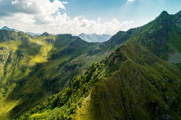 cime alpine - vista aerea