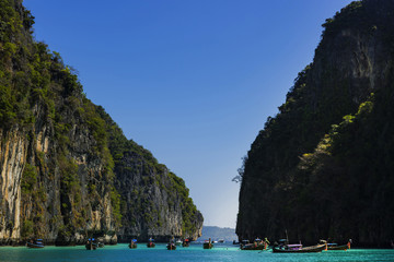 Maya-Bay auf Phi Phi- Island, Thailand